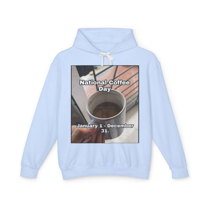 National Coffee Day Unisex Lightweight Hoodie