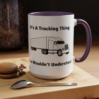 Trucking Thing 2-Tone Coffee Mug
