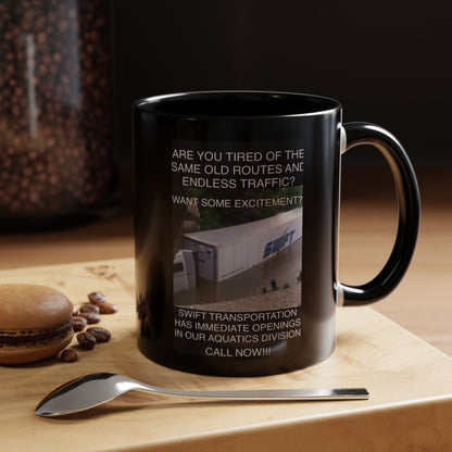 Swift Aquatics 2-Tone Coffee Mug