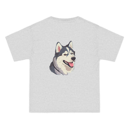 Malamute Head Men's Short-Sleeve Crewneck Tee