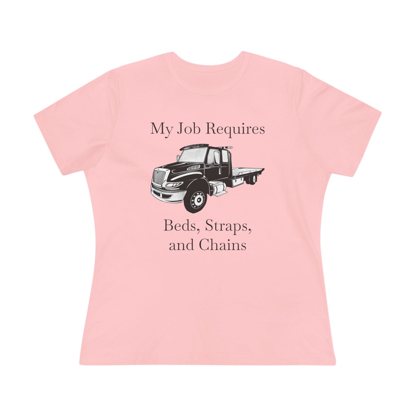 Beds, Straps, And Chains Women's Short Sleeve Crewneck Tee