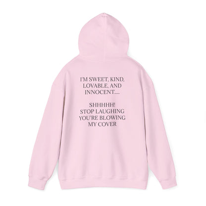 Blowing My Cover Unisex Hoodie