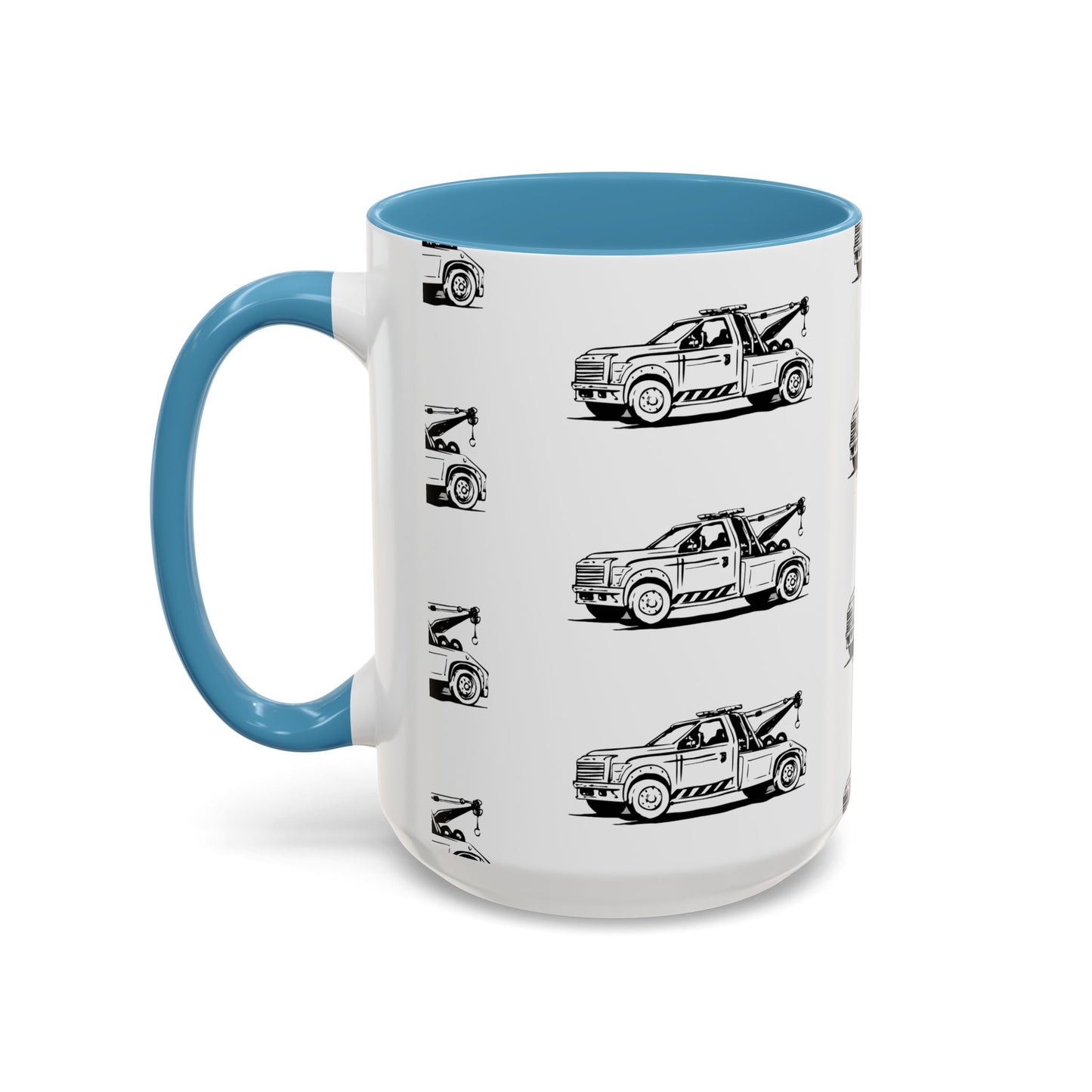 Wheel Lift Tow Truck 2-Tone Coffee Mug