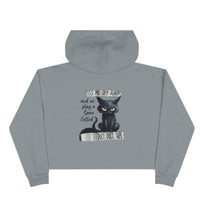 Duct, Duct, Tape Women's Crop Hoodie