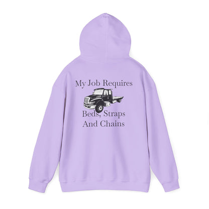 Beds, Straps, And Chains Unisex Hoodie