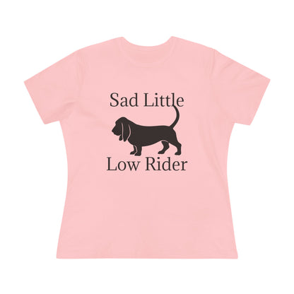 Sad Little Low Rider Women's Short Sleeve Crewneck Tee