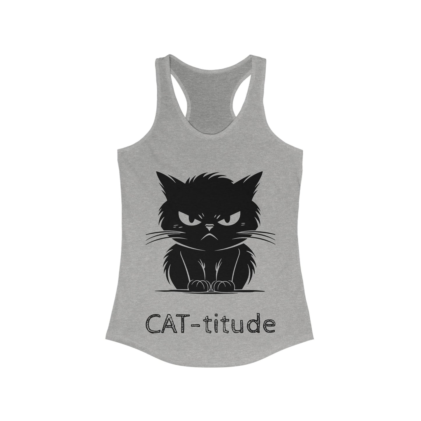 CAT-titude Women's Racerback Tank