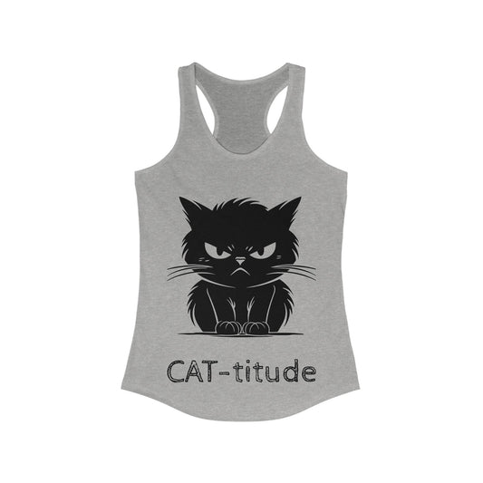 CAT-titude Women's Racerback Tank