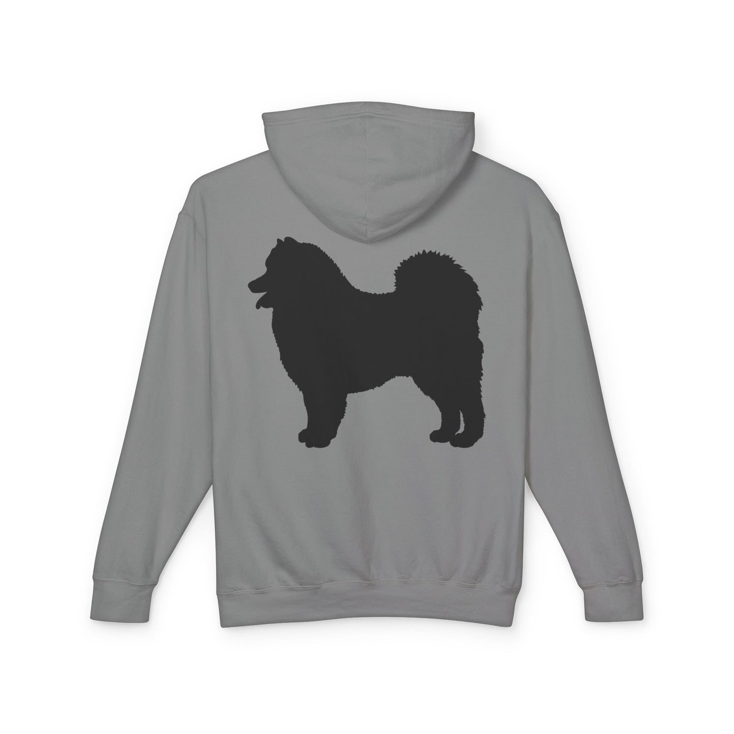 Samoyed Silhouette Unisex Lightweight Hoodie