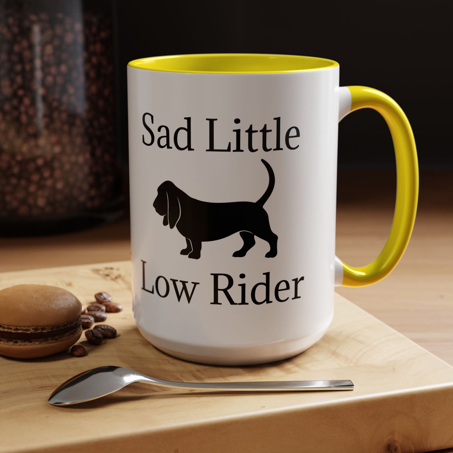Sad Little Low Rider 2-Tone Coffee Mug