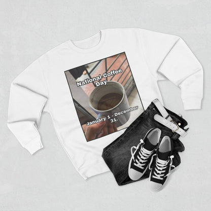 National Coffee Day Unisex Crewneck Sweatshirt
