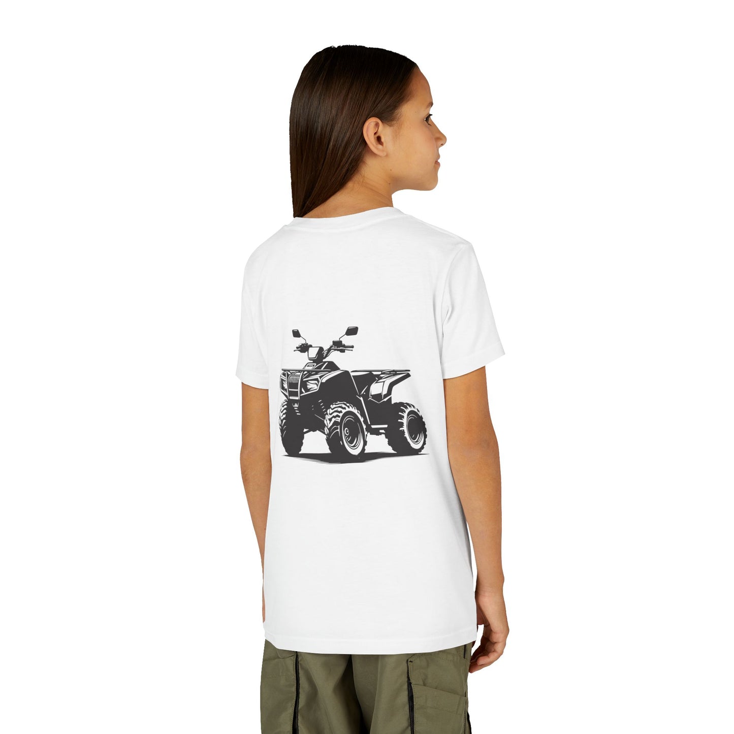 Off The Beaten Path Quad Youth Unisex Short Sleeve Crewneck Tee