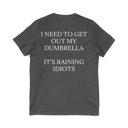 Dumbrella Unisex Short Sleeve V-Neck Tee