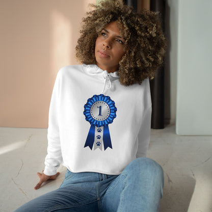 Show Ribbon Women's Crop Hoodie