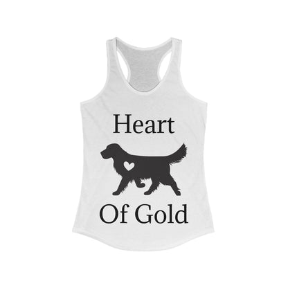 Heart Of Gold Women's Racerback Tank