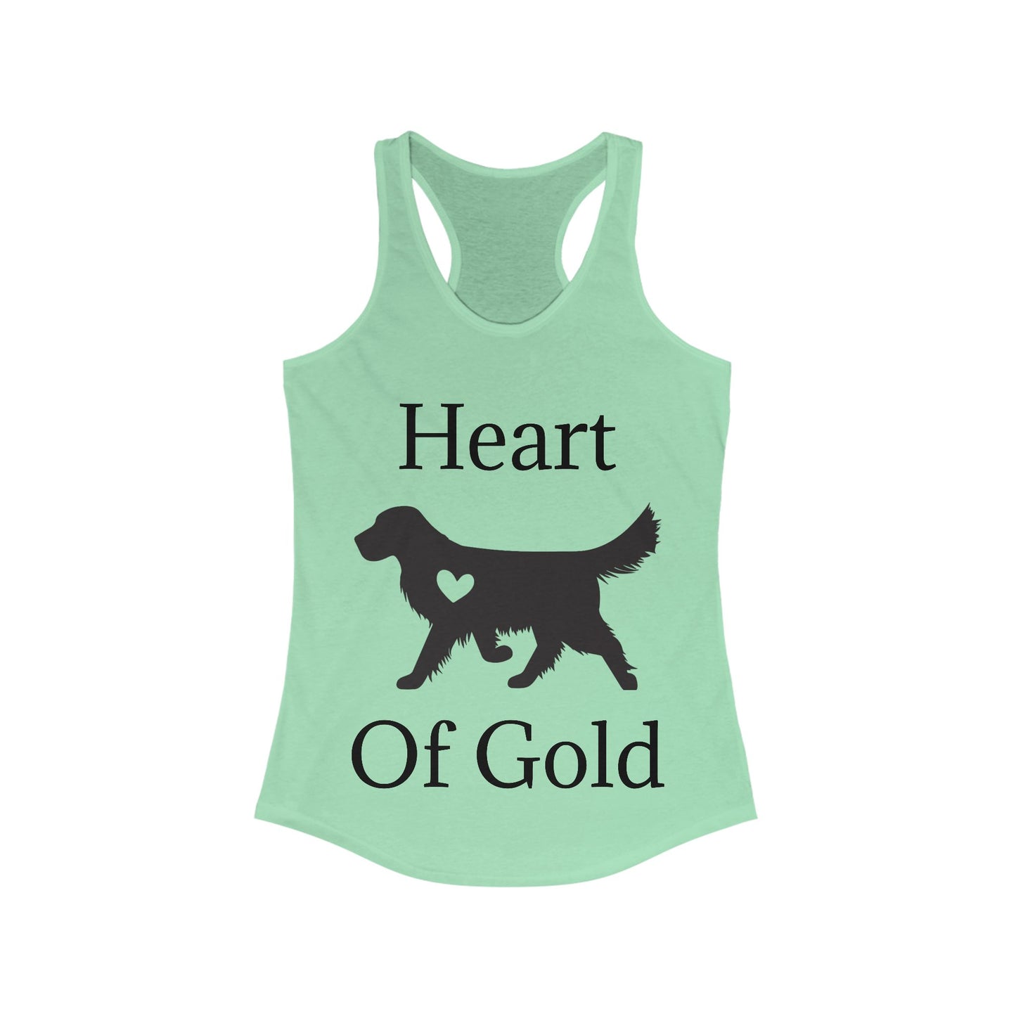 Heart Of Gold Women's Racerback Tank
