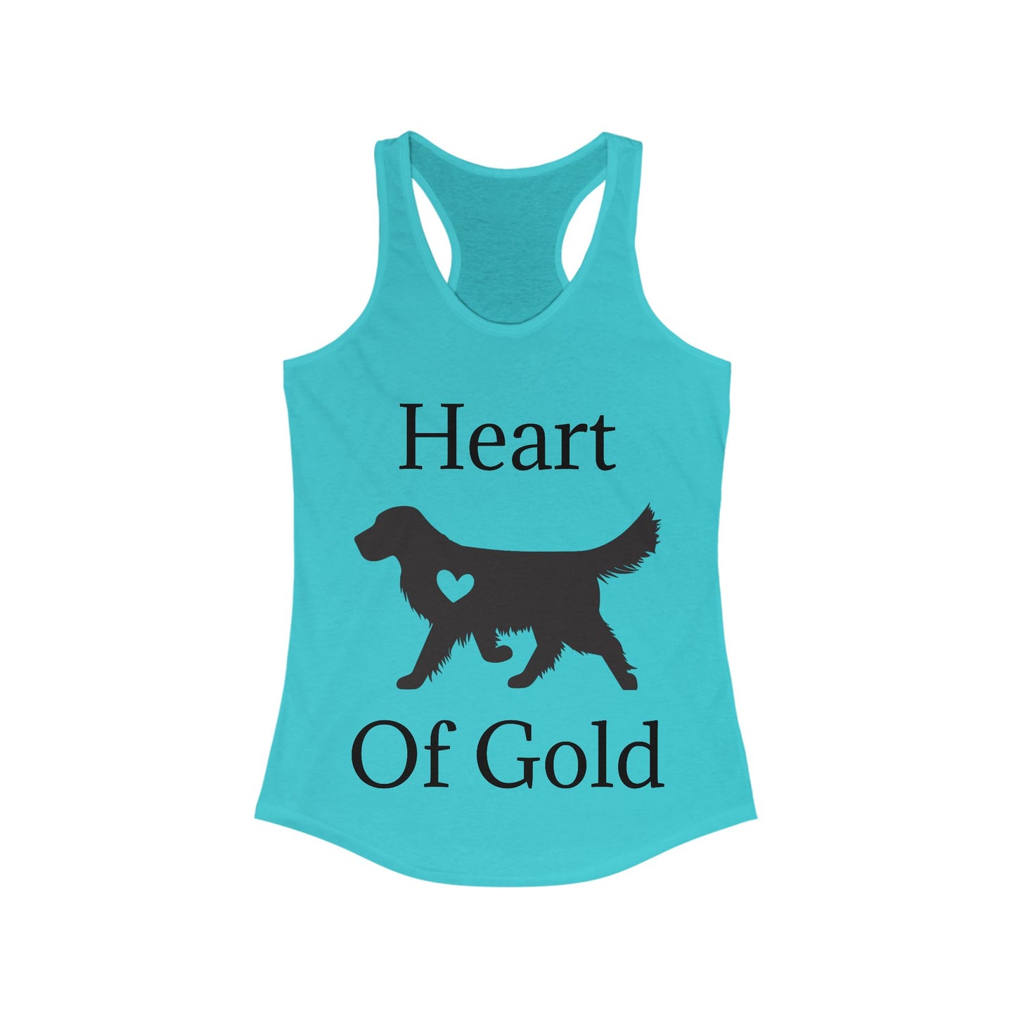 Heart Of Gold Women's Racerback Tank