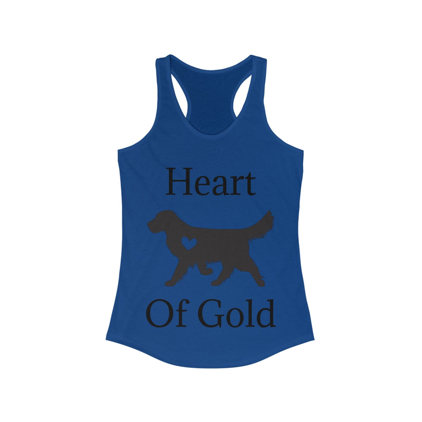 Heart Of Gold Women's Racerback Tank