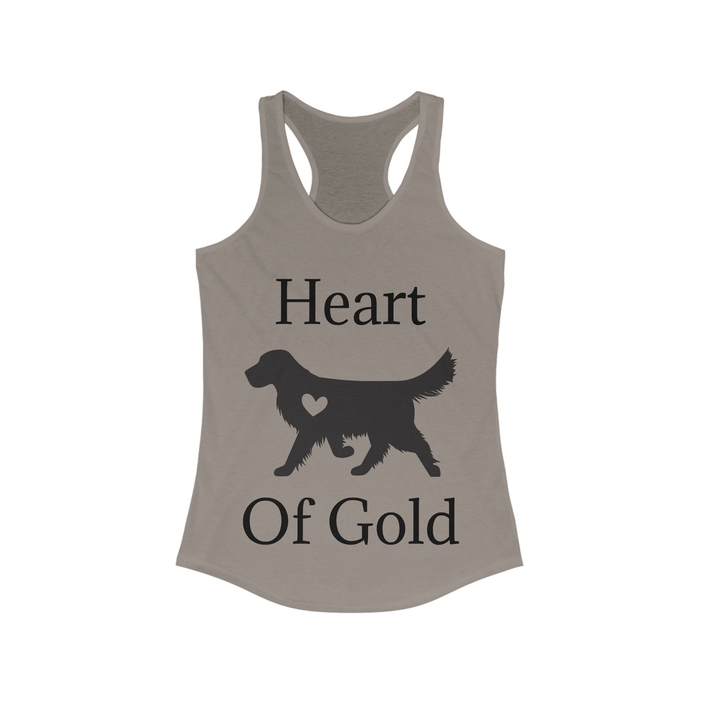 Heart Of Gold Women's Racerback Tank