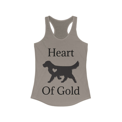 Heart Of Gold Women's Racerback Tank