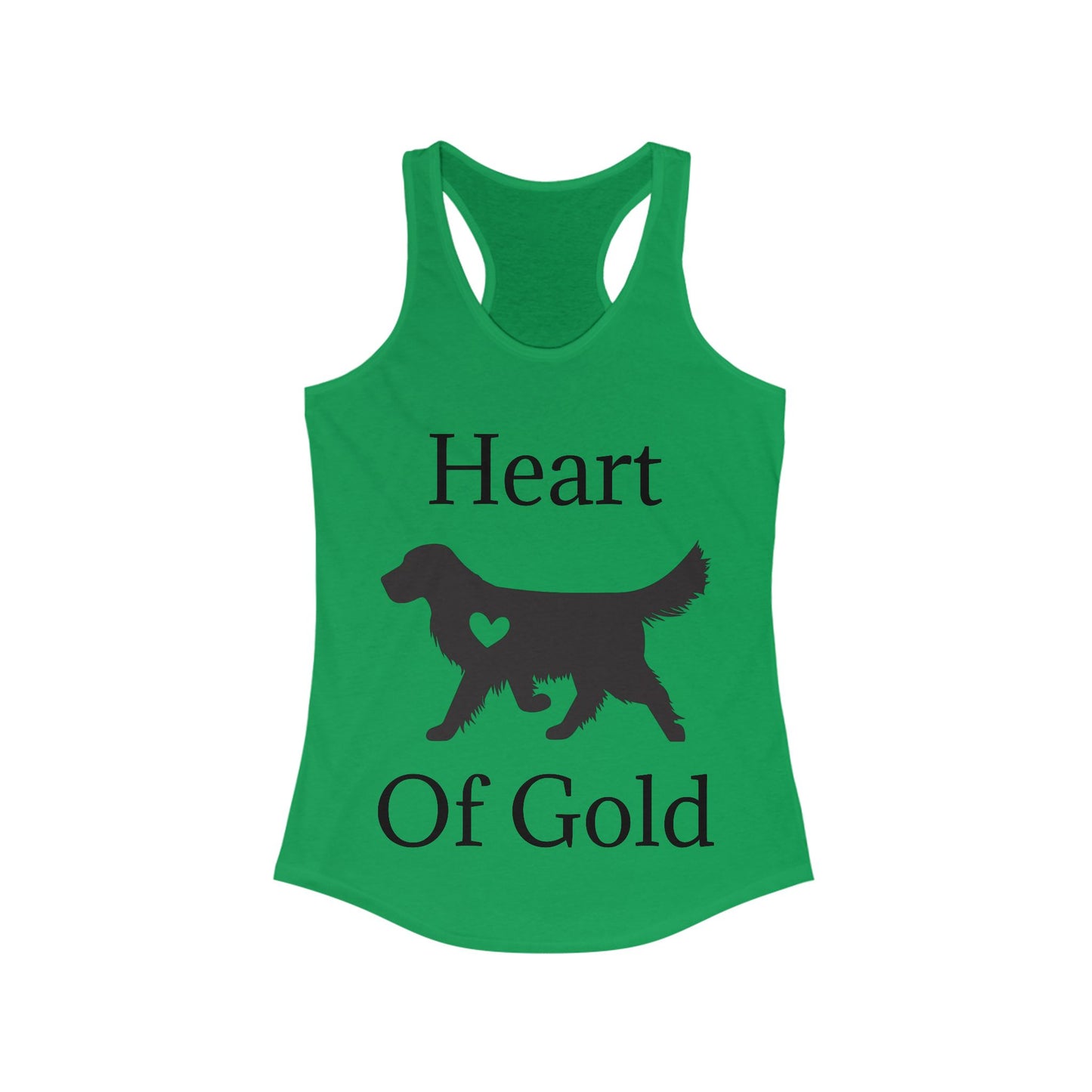 Heart Of Gold Women's Racerback Tank