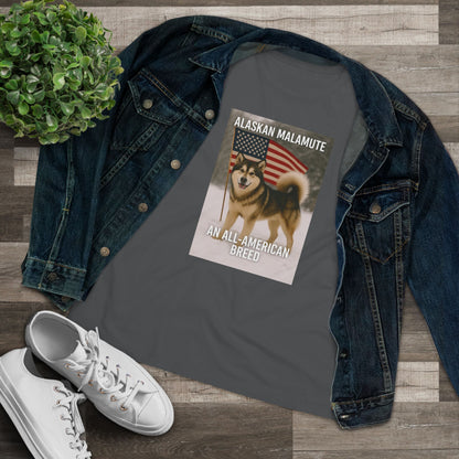 All-American Breed Women's Short Sleeve Crewneck Tee