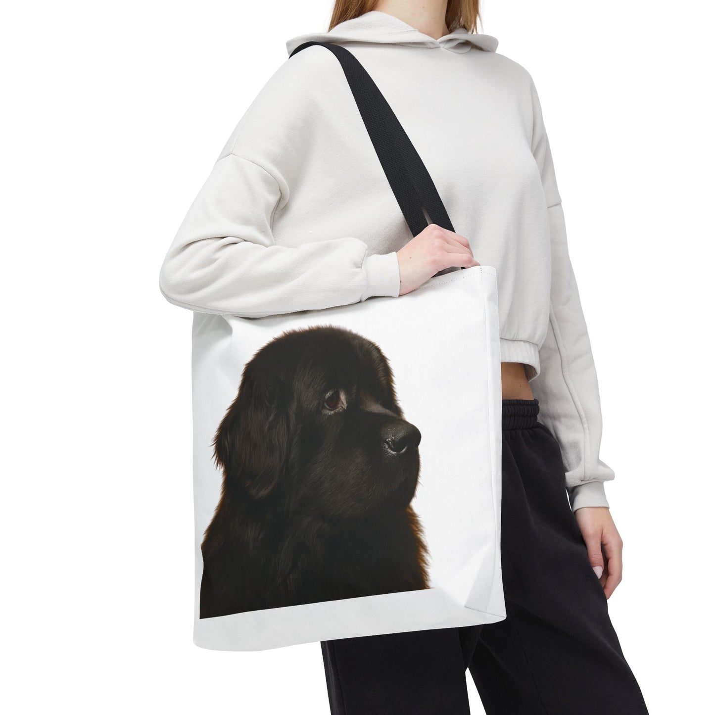 Newfie Head Tote Bag