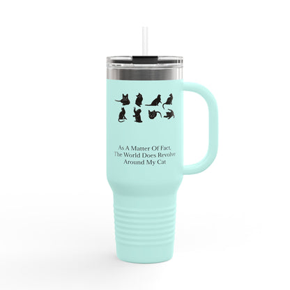 Matter Of Fact Cat Insulated Travel Mug