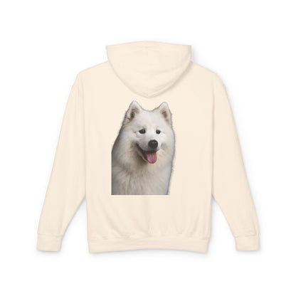 Samoyed Head Unisex Lightweight Hoodie