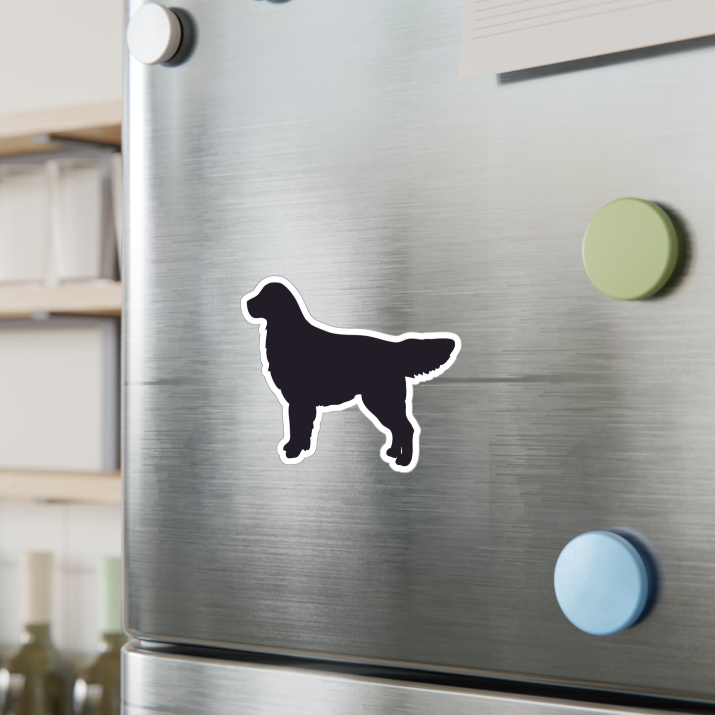 Golden Silhouette Vinyl Decal