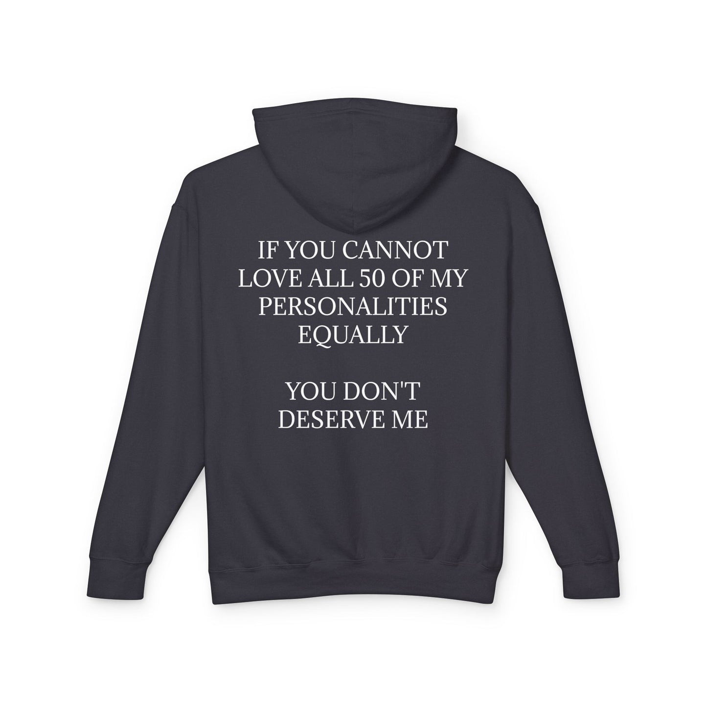 50 Personalities Unisex Lightweight Hoodie