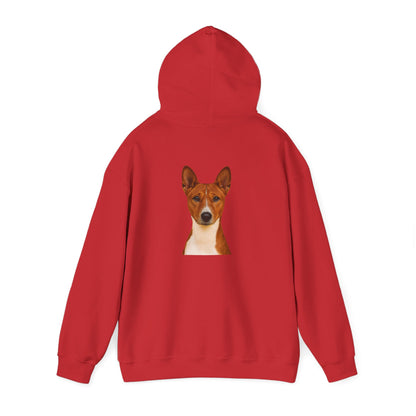 Basenji Head Unisex Hoodie