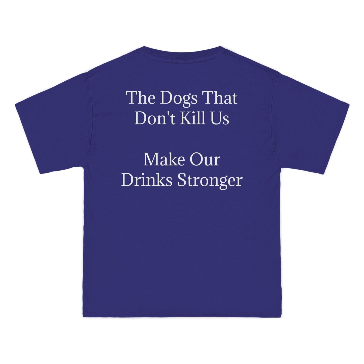 Drinks Stronger Men's Short-Sleeve Crewneck Tee