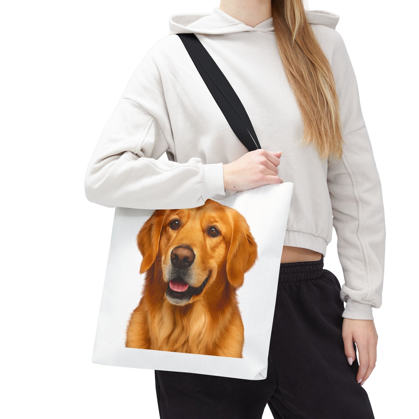Golden Head Tote Bag
