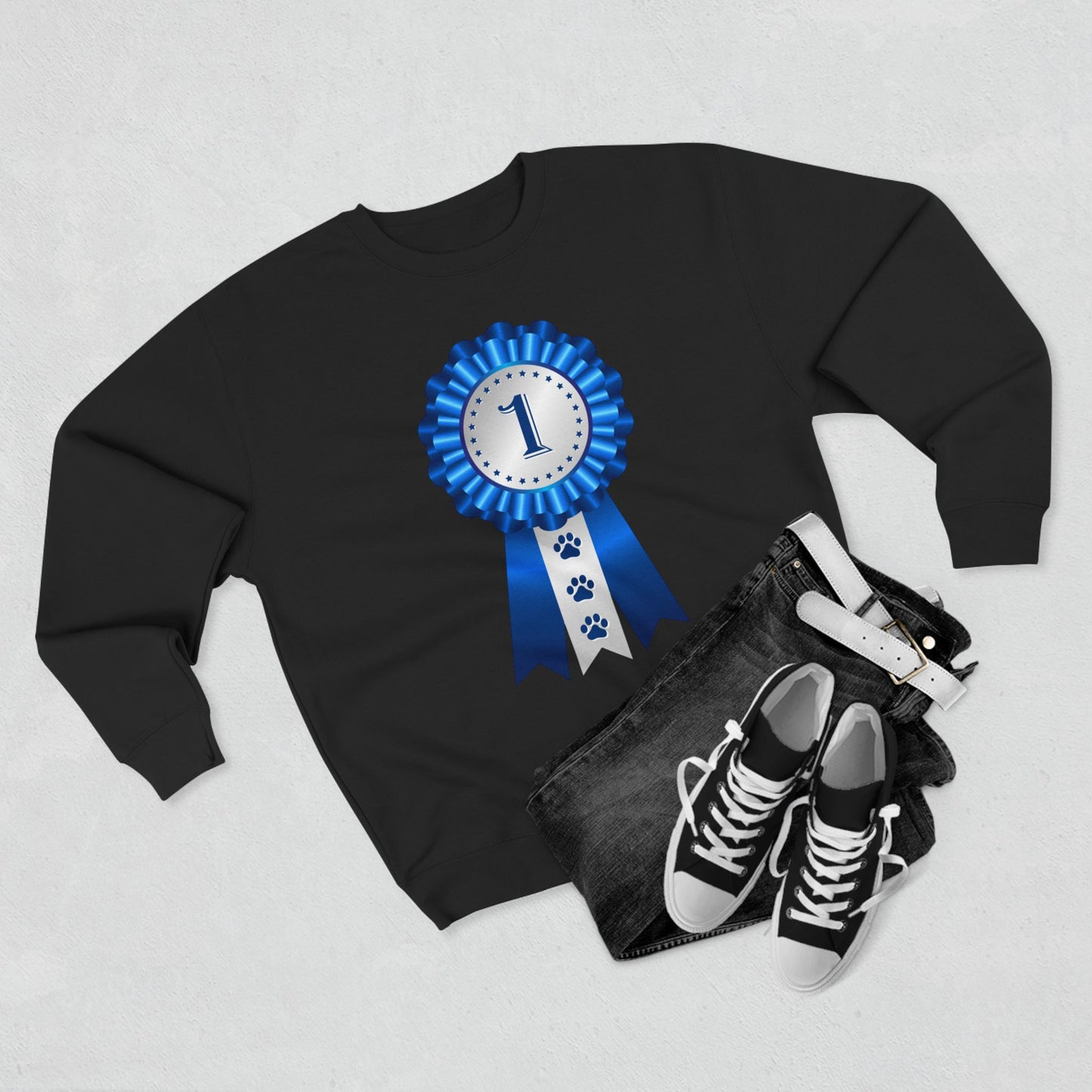 Show Ribbon Unisex Crewneck Sweatshirt