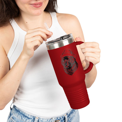 Santa Paws Newfie Insulated Travel Mug