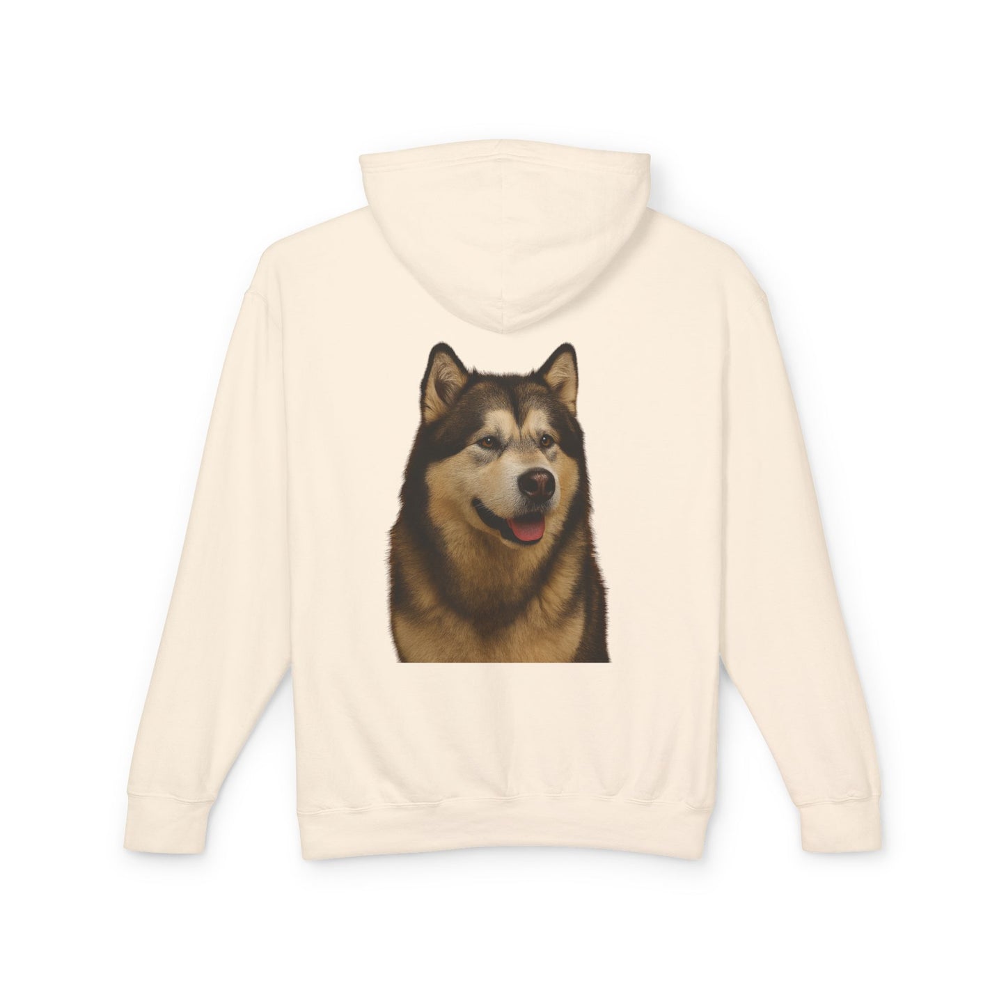 Malamute Head Unisex Lightweight Hoodie