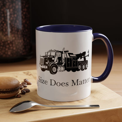 Size Does Matter 2-Tone Coffee Mug