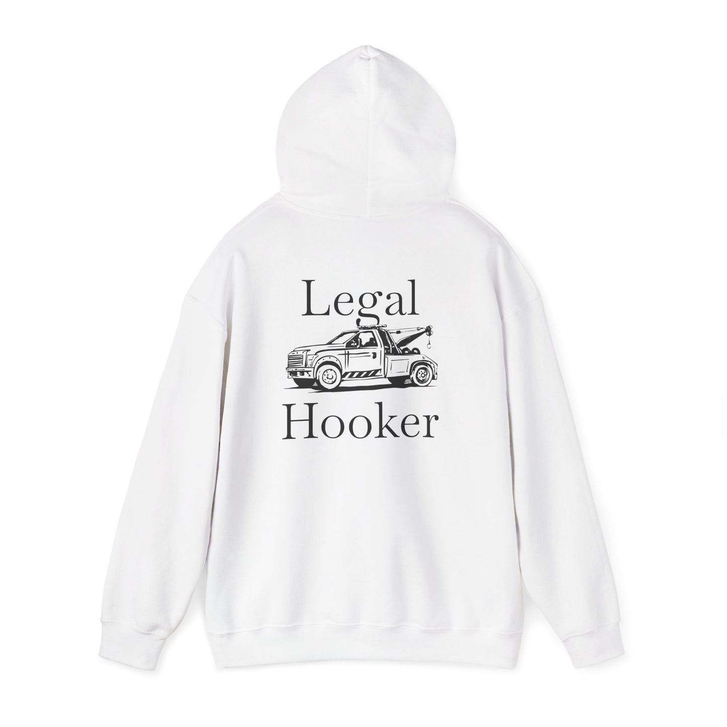 Legal H**ker Wheel Lift Tow Truck Unisex Hoodie