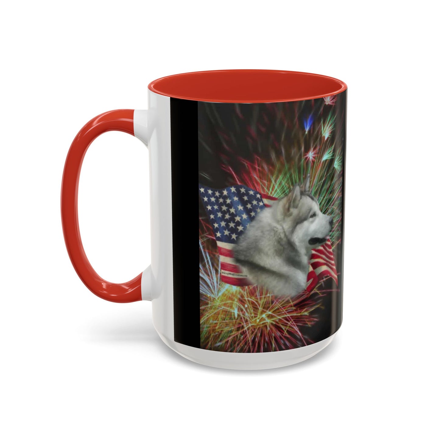 American Malamute 2-Tone Coffee Mug
