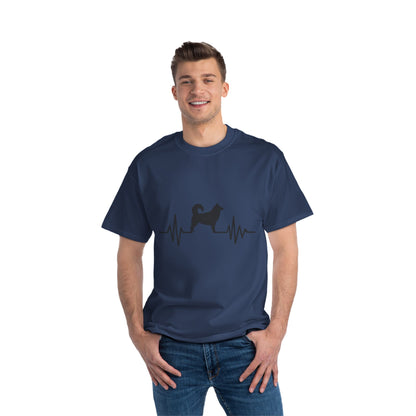 My Heart Beats For Malamutes Men's Short-Sleeve Crewneck Tee