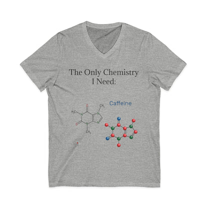 Chemistry Lesson Unisex Short Sleeve V-Neck Tee