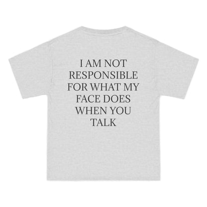When You Talk Men's Short-Sleeve Crewneck Tee