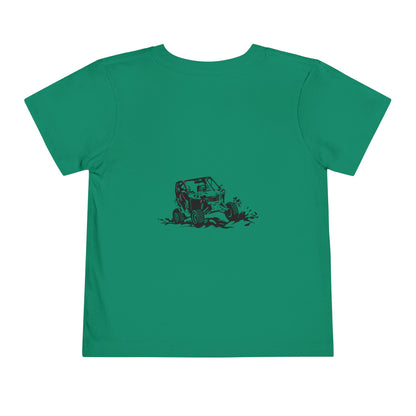 Slingin' Mud Side By Side Toddler Unisex Short Sleeve Crewneck Tee