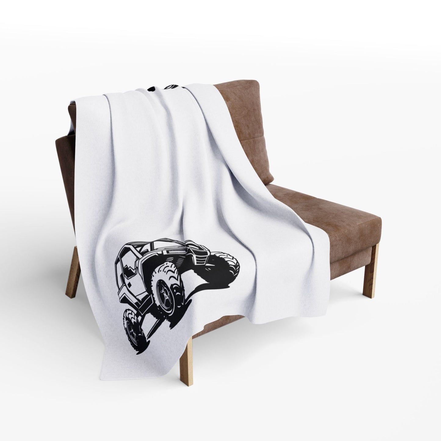 Off The Beaten Path Side By Side Arctic Fleece Blanket