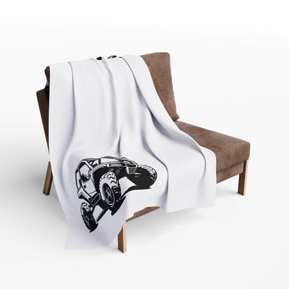 Off The Beaten Path Side By Side Arctic Fleece Blanket