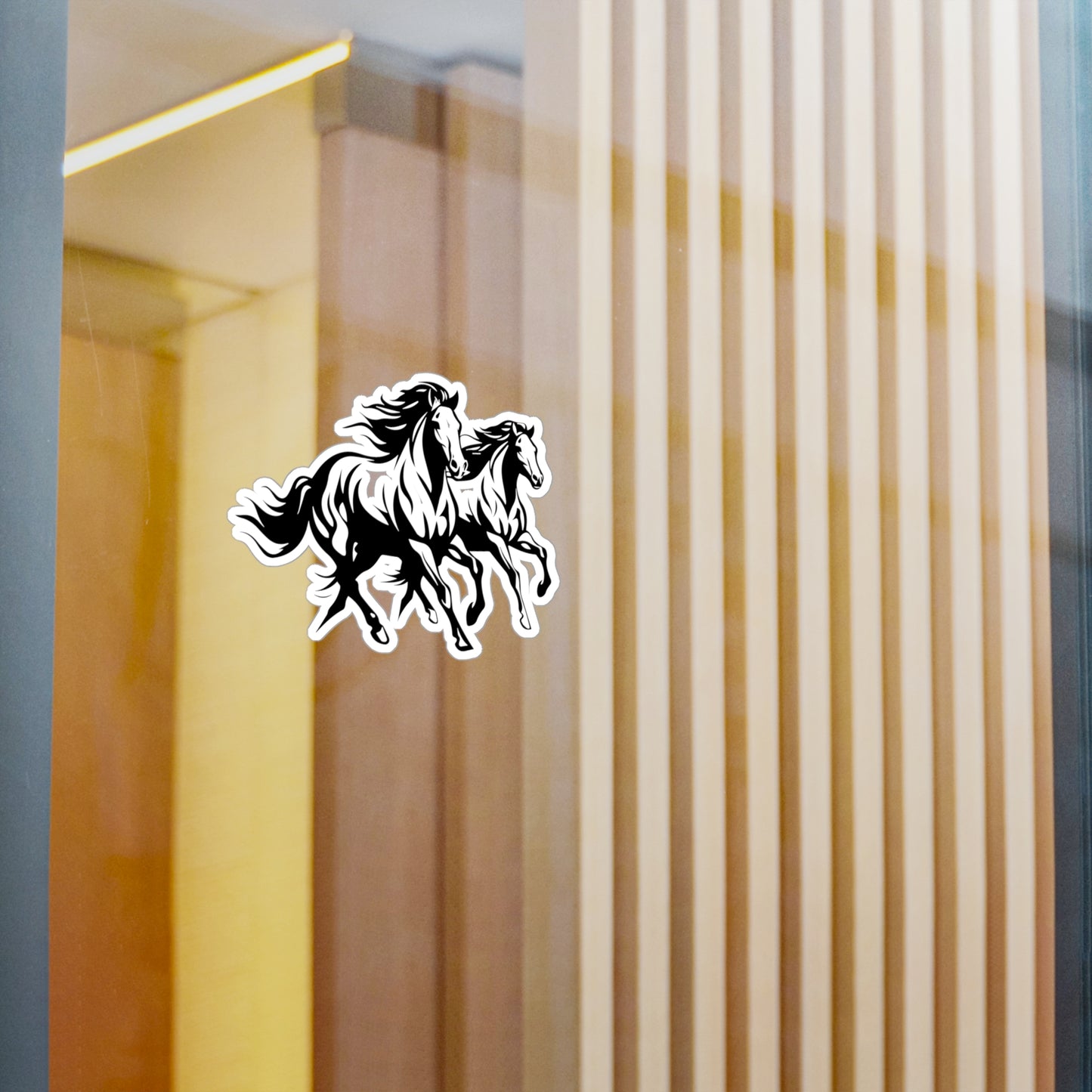 Horsin' Around Vinyl Decal