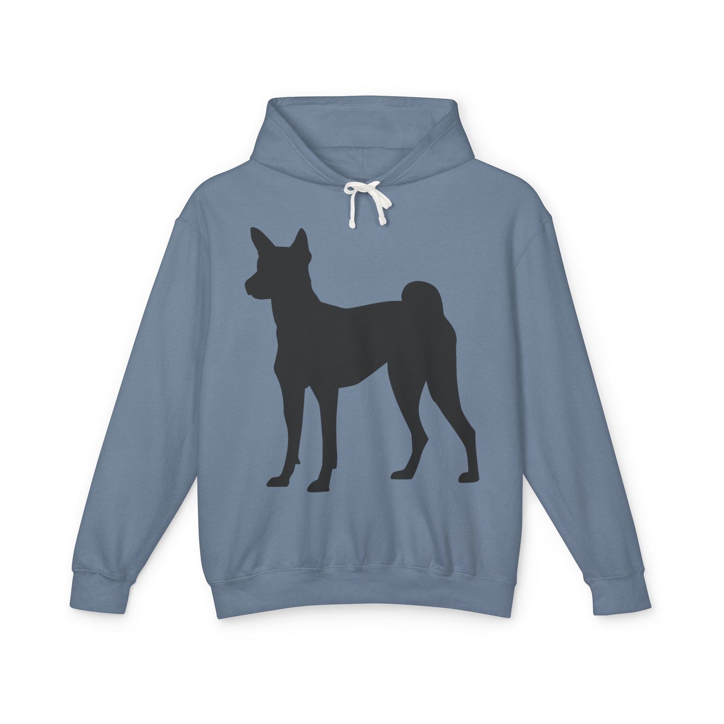 Basenji Silhouette Unisex Lightweight Hoodie