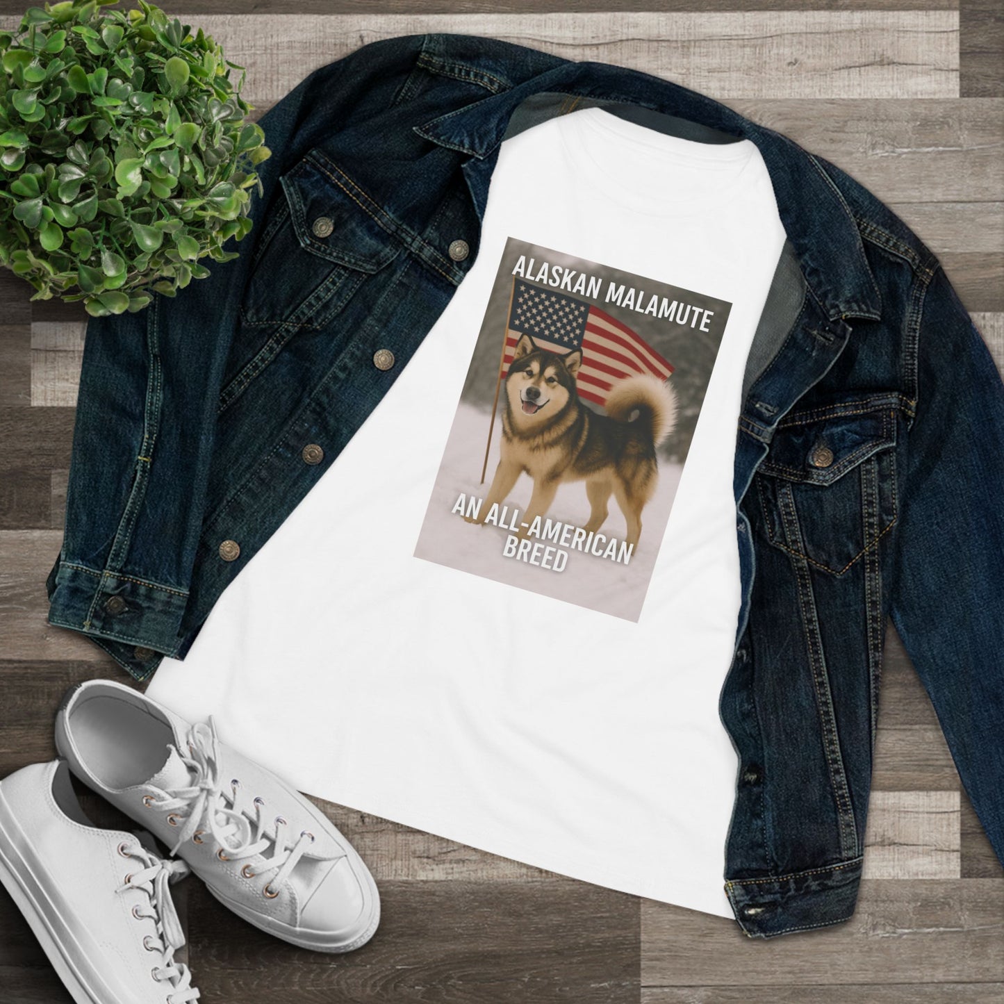 All-American Breed Women's Short Sleeve Crewneck Tee