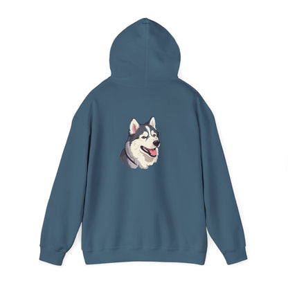 Malamute Head Unisex Hoodie